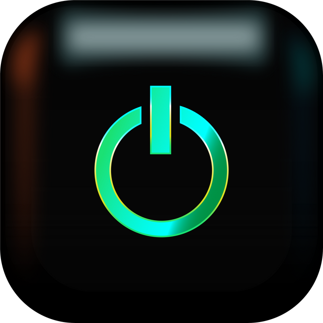 Power Button Illustration